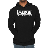 Merge Records Lightweight Hoodie | Artistshot