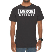 Merge Records Vintage T-shirt | Artistshot