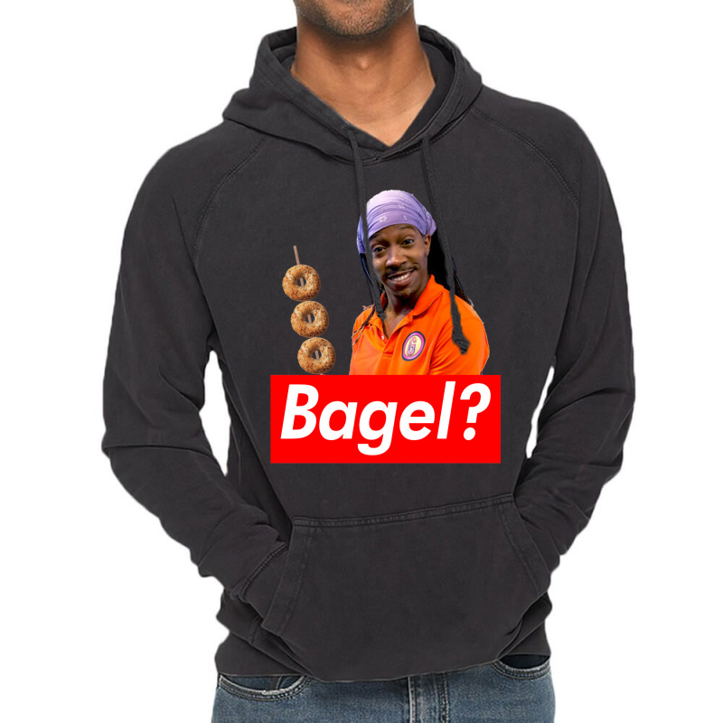 Wanna Buy A Bagel Vintage Hoodie | Artistshot