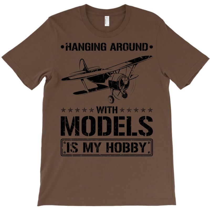 Hanging Around Model Airplane Travel T-shirt | Artistshot