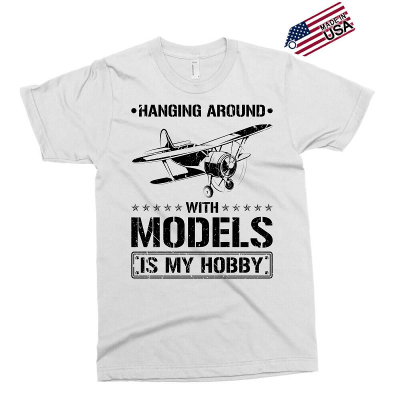 Hanging Around Model Airplane Travel Exclusive T-shirt | Artistshot