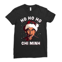 Christmas, Ho Chi Minh, Propaganda Communism, Gift Ladies Fitted T-shirt | Artistshot