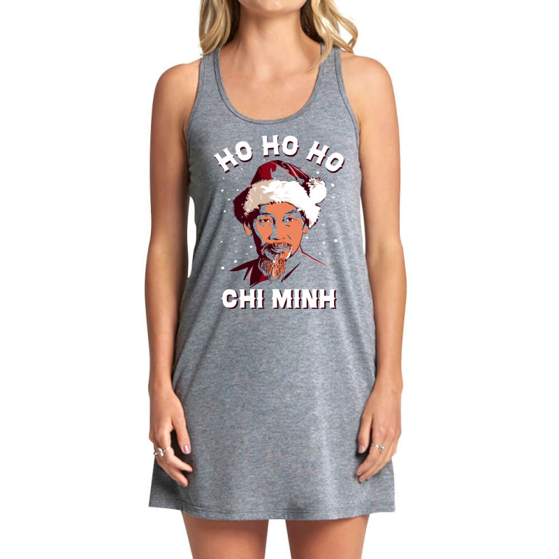 Christmas, Ho Chi Minh, Propaganda Communism, Gift Tank Dress by gabuya | Artistshot