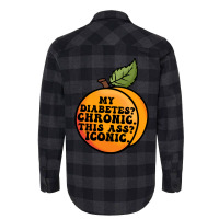 My Diabetes Chronic. Flannel Shirt | Artistshot