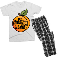 My Diabetes Chronic. Men's T-shirt Pajama Set | Artistshot