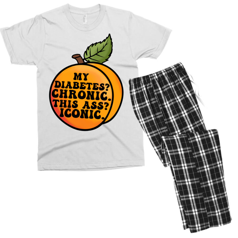 My Diabetes Chronic. Men's T-shirt Pajama Set by dallycoplina | Artistshot