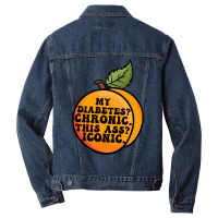 My Diabetes Chronic. Men Denim Jacket | Artistshot