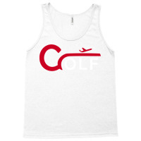 Golf Aviation Phonetic Alphabet Pilot Airplane Tra Tank Top | Artistshot