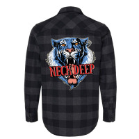 Neck Deep   Tiger Flannel Shirt | Artistshot