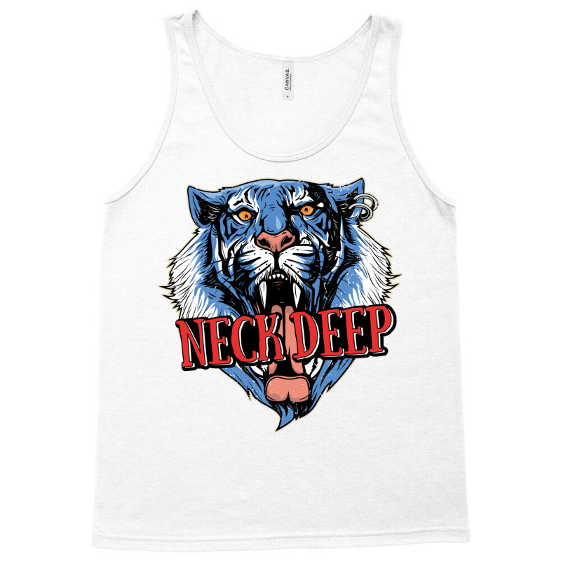 Neck Deep   Tiger Tank Top by dallycoplina | Artistshot