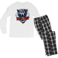 Neck Deep   Tiger Men's Long Sleeve Pajama Set | Artistshot