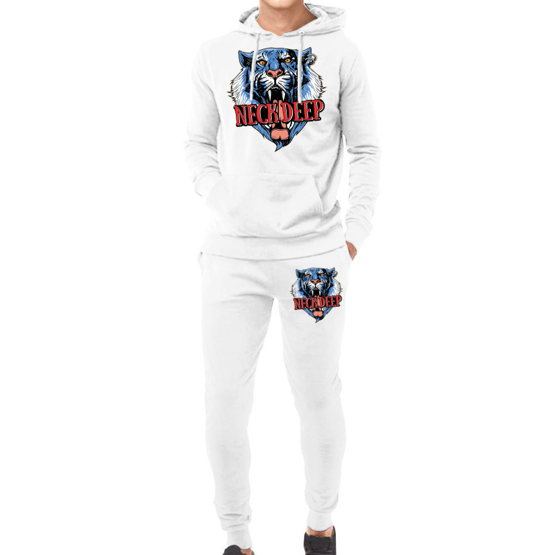 Neck Deep   Tiger Hoodie & Jogger set by dallycoplina | Artistshot