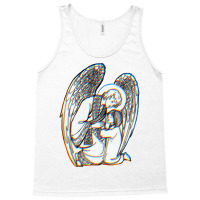 Zelator  Guardian Angel  Glitch Aesthetics Tank Top | Artistshot