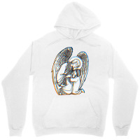 Zelator  Guardian Angel  Glitch Aesthetics Unisex Hoodie | Artistshot