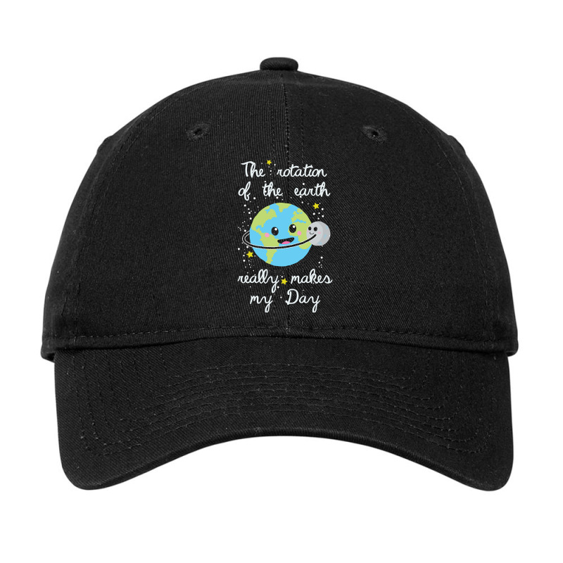 Hot Trend Earth Moon Adjustable Cap | Artistshot