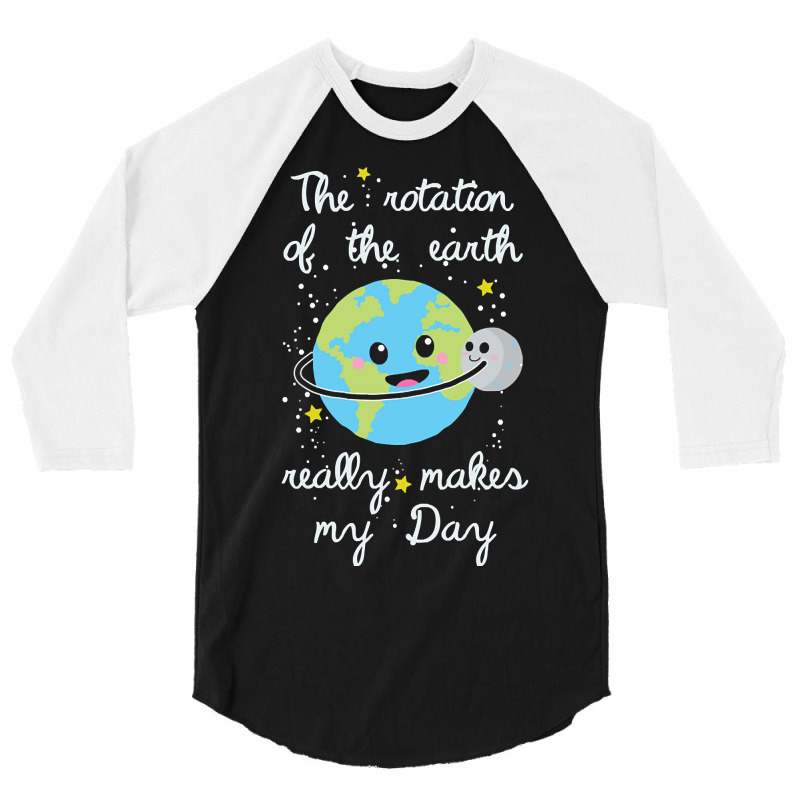 Hot Trend Earth Moon 3/4 Sleeve Shirt | Artistshot