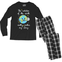 Hot Trend Earth Moon Men's Long Sleeve Pajama Set | Artistshot