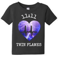 1111 Eleven Eleven Spiritual Twin Flames T Shirt Baby Tee | Artistshot