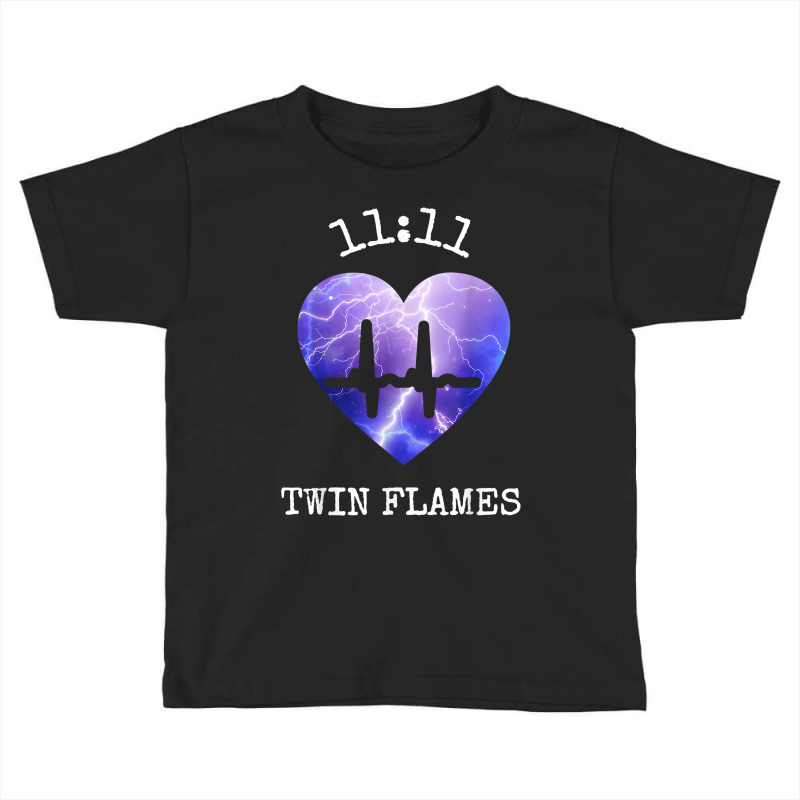 1111 Eleven Eleven Spiritual Twin Flames T Shirt Toddler T-shirt | Artistshot