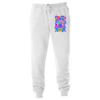 Peace And Love Flowers And Stars Hippie Design Unisex Jogger | Artistshot