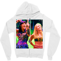 Xena And Gabrielle Art Zipper Hoodie | Artistshot