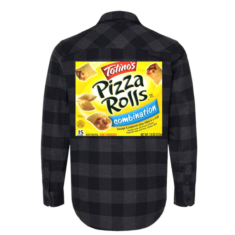 Pizza Rolls Combination Flannel Shirt by dallycoplina | Artistshot