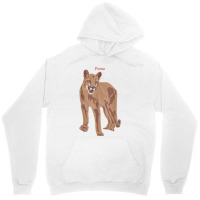 Puma Cougar T Shirt Mountain Lion Lover Unisex Hoodie | Artistshot