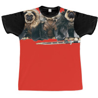 Pug Of Thrones Graphic T-shirt | Artistshot