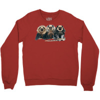 Pug Of Thrones Crewneck Sweatshirt | Artistshot