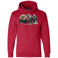 Pug Of Thrones Champion Hoodie | Artistshot