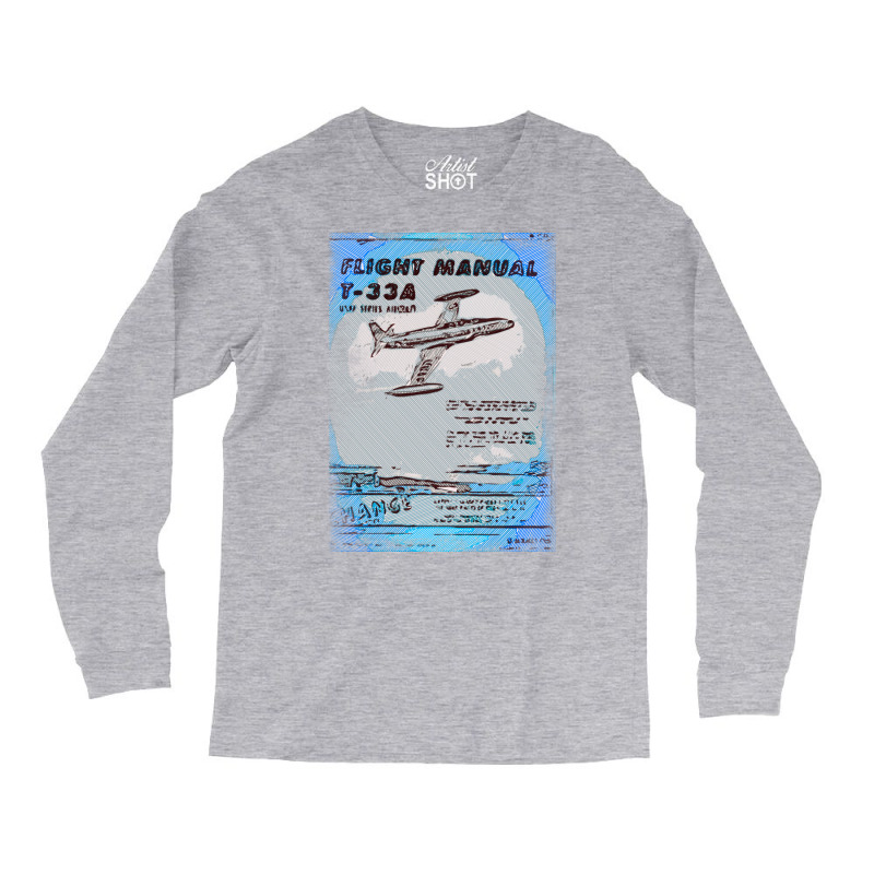 T33a Aviation Cockpit Instrument Gift Long Sleeve Shirts by doverwhisho | Artistshot