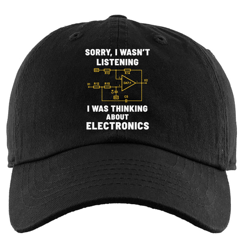 Hot Trend Electronic Engineer Gifts Electric Geek Kids Cap by buithilai657 | Artistshot