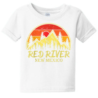 Vintage Red River New Mexico Nm Mountains Hiking S Baby Tee | Artistshot