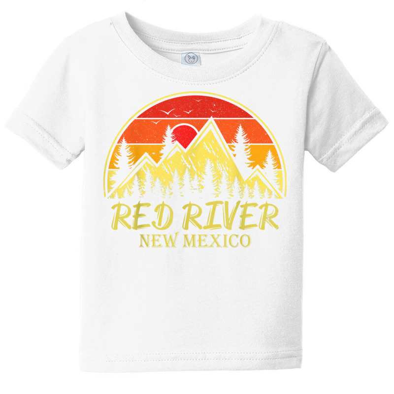 Vintage Red River New Mexico Nm Mountains Hiking S Baby Tee by heffopance | Artistshot