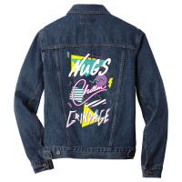 Encino Movies Man   Nugs Chillin' Grindage Men Denim Jacket | Artistshot