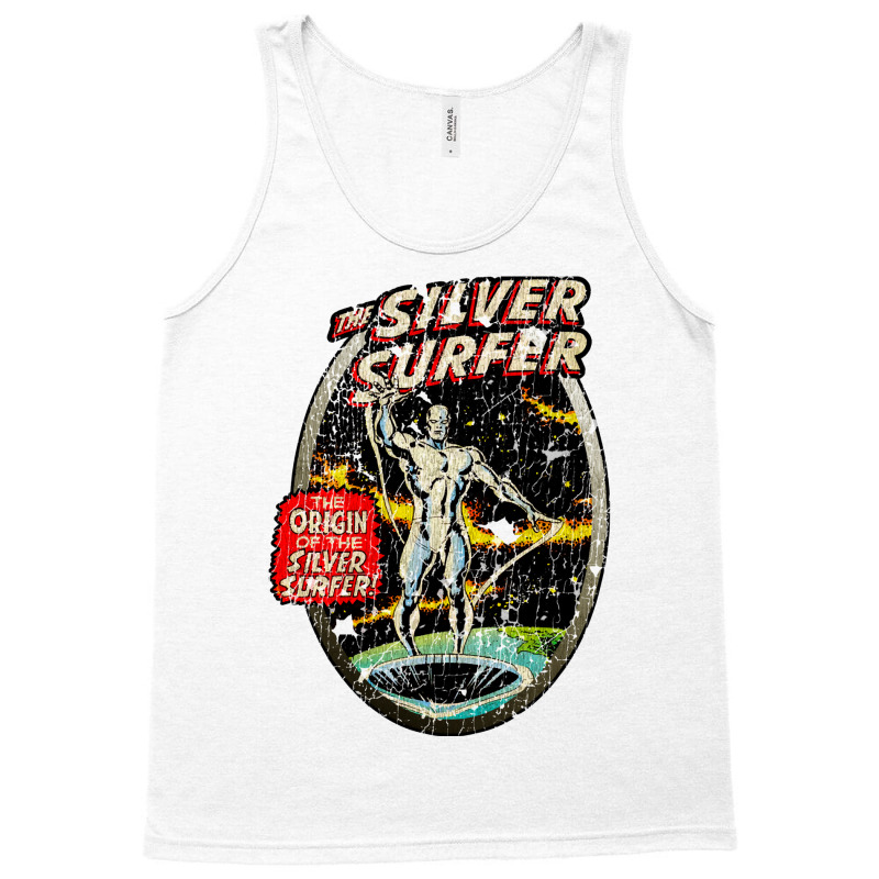 Silver Surf 1978 Cartoons Vintage Tank Top by dallycoplina | Artistshot