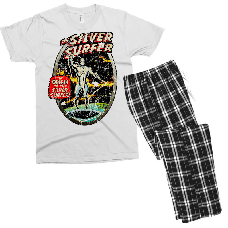 Silver Surf 1978 Cartoons Vintage Men's T-shirt Pajama Set by dallycoplina | Artistshot