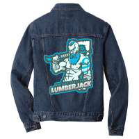 Unleash Your Inner Lumberjack Blue Men Denim Jacket | Artistshot