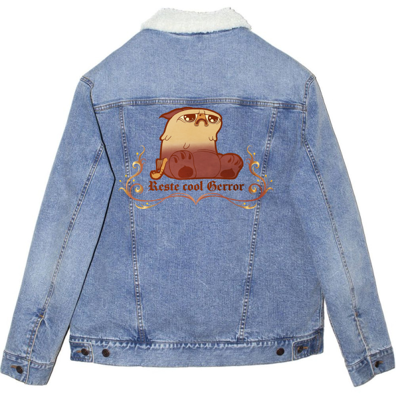 Stay Cool Gerror The Lonely Hero Unisex Sherpa-Lined Denim Jacket by dallycoplina | Artistshot