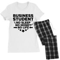 Business Student College Major T Shirt Women's Pajamas Set | Artistshot