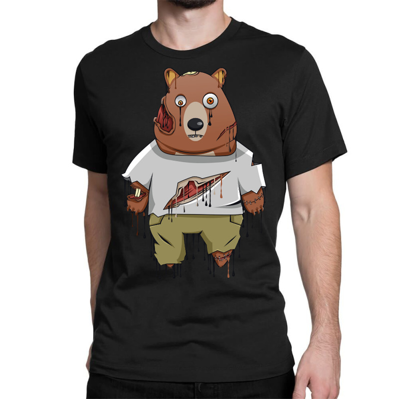 Hot Trend Dripping Zombie Bear Classic T-shirt | Artistshot