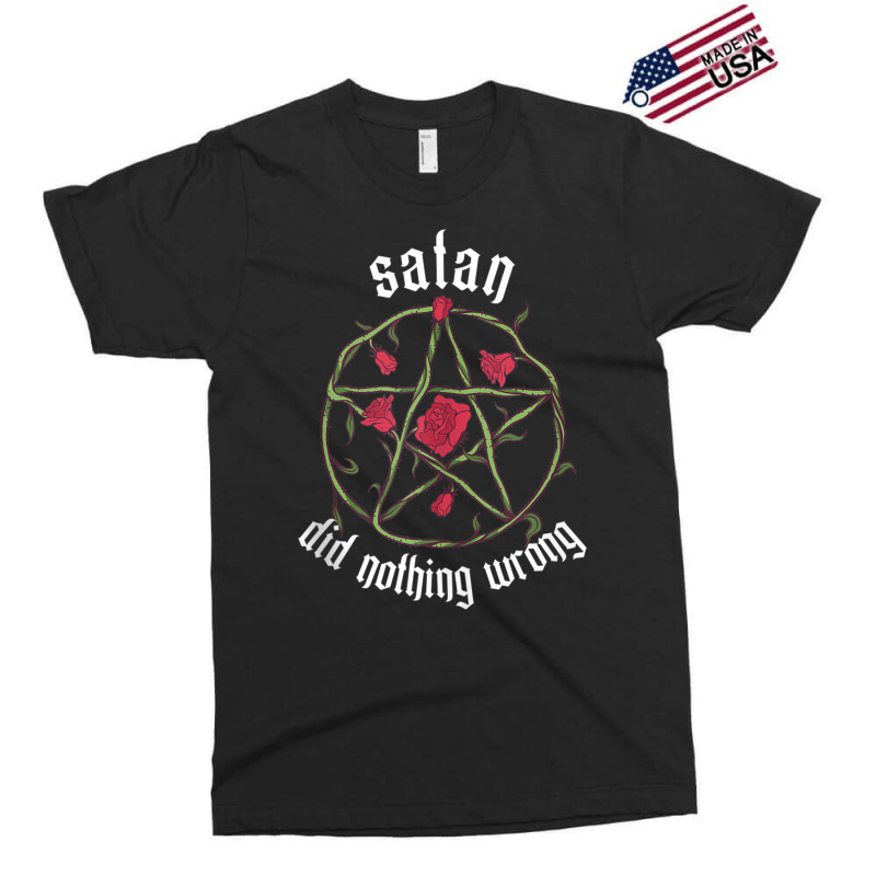 Satan Did Nothing Wrong Pentagram Goth Tank Top Exclusive T-shirt by mogakino | Artistshot