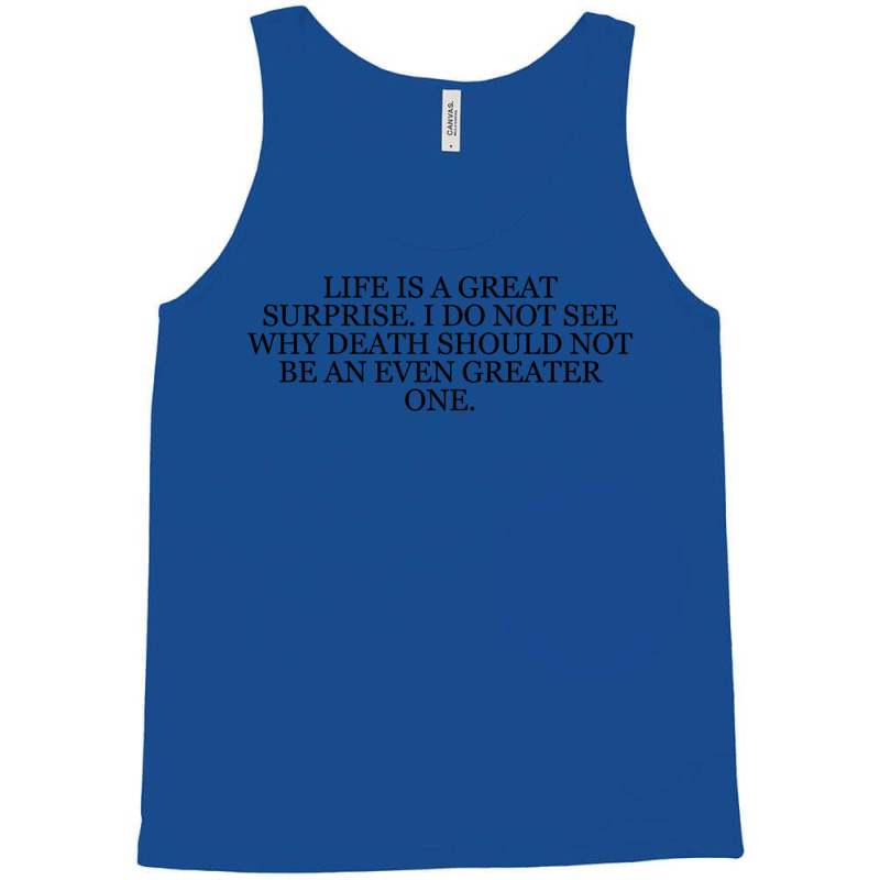 Vladimir Nabokov Quote Green Tank Top | Artistshot