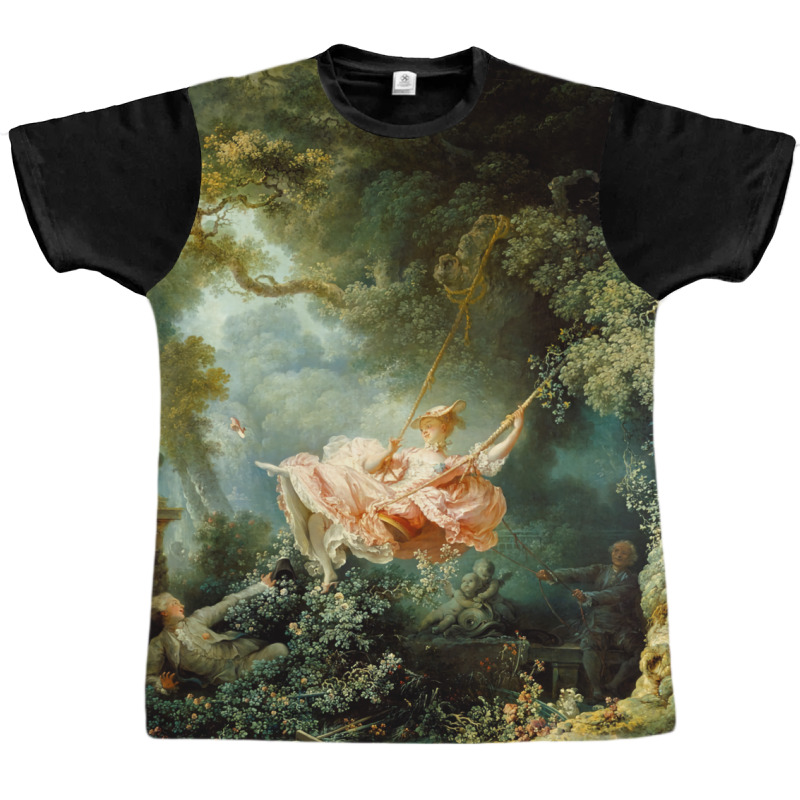 The Swing Jean Honore Fragonard Graphic T-shirt by dallycoplina | Artistshot