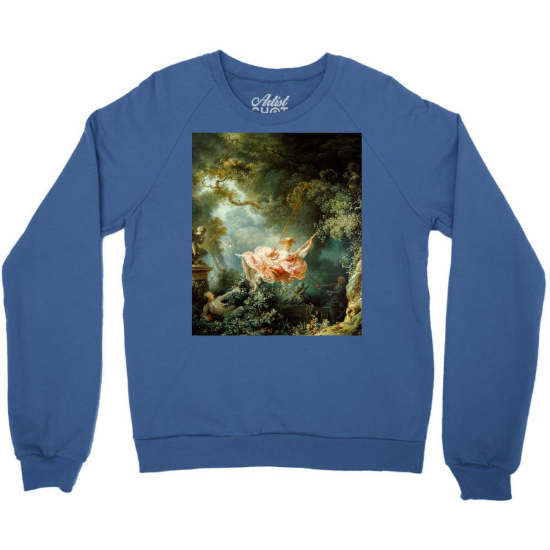 The Swing Jean Honore Fragonard Crewneck Sweatshirt by dallycoplina | Artistshot