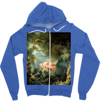 The Swing Jean Honore Fragonard Zipper Hoodie | Artistshot