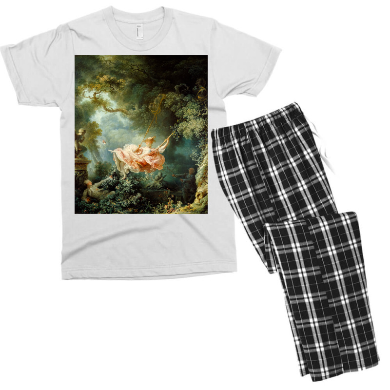 The Swing Jean Honore Fragonard Men's T-shirt Pajama Set by dallycoplina | Artistshot