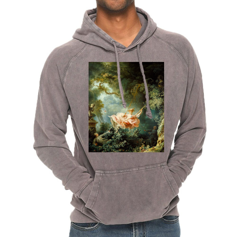 The Swing Jean Honore Fragonard Vintage Hoodie by dallycoplina | Artistshot