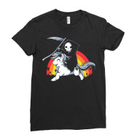 Death Is Magic Ladies Fitted T-shirt | Artistshot