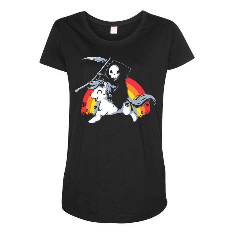 Death Is Magic Maternity Scoop Neck T-shirt by Mash-Art | Artistshot